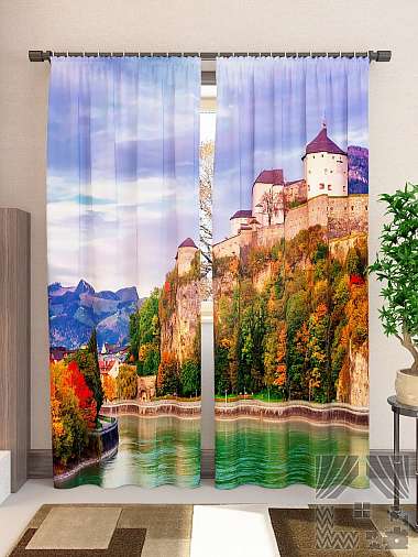 Фотошторы «Замок в Австрии»